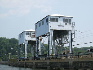 Demolition of Existing 60 Ton Morgan Gantry Cranes from Conowingo Dam Spillway