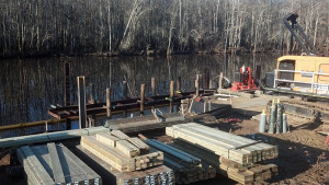 Hercules Boat Ramp, Courtesy Pier, and Parking lot