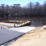 Hercules Boat Ramp, Courtesy Pier, and Parking lot