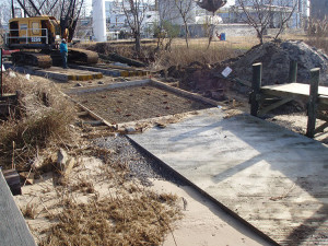 Construction and Installation of boat ramp, pier, and mooring bollards