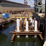 Dry Dock Access Concrete Bridge and Ramp