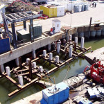 Dry Dock Access Concrete Bridge and Ramp