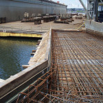 Dry Dock Access Concrete Bridge and Ramp