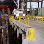 Dry Dock Access Concrete Bridge and Ramp