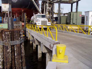 Dry Dock Access Concrete Bridge and Ramp