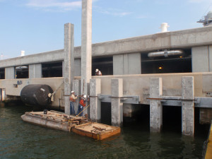 Concrete Fender Pile System