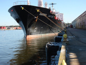 Removal and replacement of 1100 lf of timber pile and timber chock fender system. Resurfacing concrete facia and installation of new Ultra High Molecular Weight Polyethylene ship fender panels.