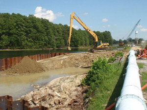 Lee Hall Reservoir Spill Way Repair