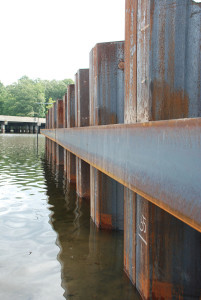Lee Hall Reservoir Spill Way Repair