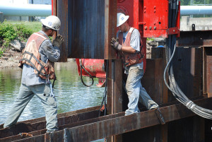 Lee Hall Reservoir Spill Way Repair