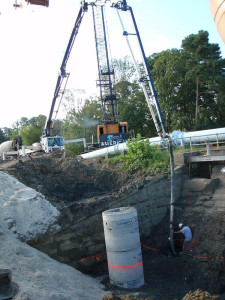 Lee Hall Reservoir Spill Way Repair