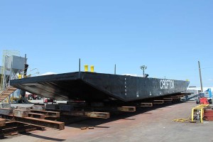 Barge 120 x 30 x 7 Spud