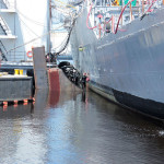 Cofferdam for Hull Plate Removal