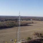 Suffolk Iron tower erection