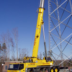 Suffolk Iron tower erection