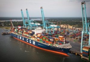 Theodore Roosevelt Port of Virginia Samson