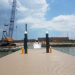 Crofton Construction builds new floating pier in Hampton, VA.