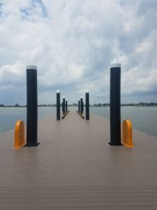 Crofton Construction builds new floating pier in Hampton, VA.
